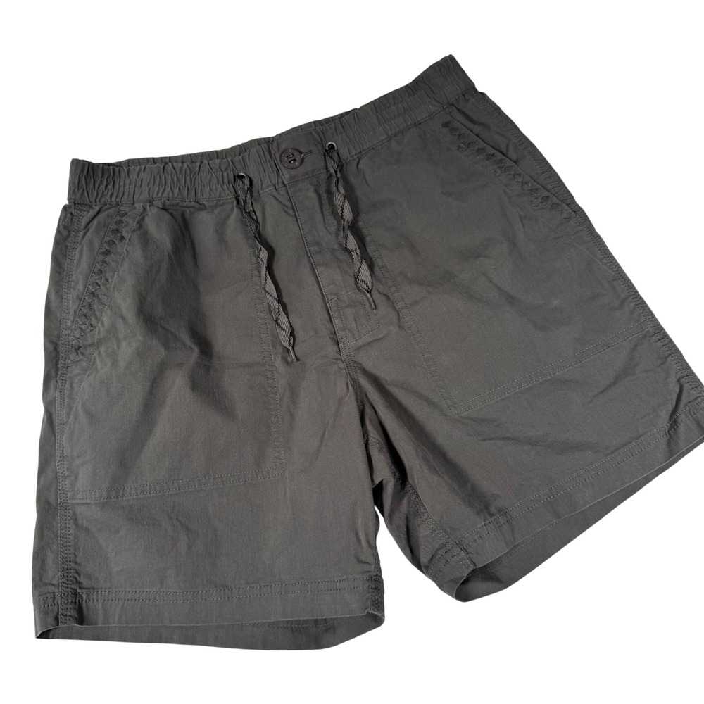 Howler Bros Horizon Shorts Mens M Gray Hybrid Elastic Waist Gorpcore Hiking